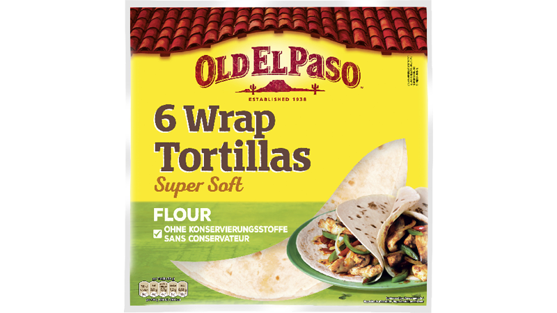 6 Soft Wrap Tortillas